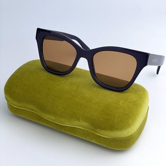 NEW Gucci GG1133S 002 Violet Brown Cat Eye Women Sunglasses